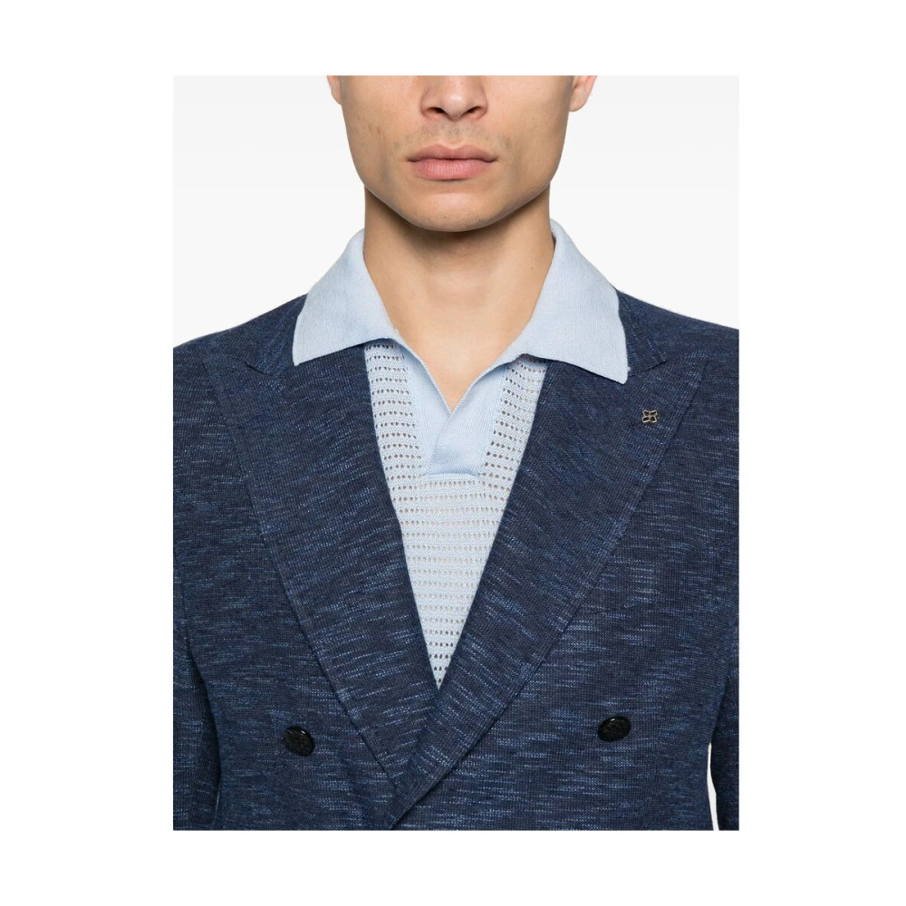 Tagliatore Jas Blue Heren