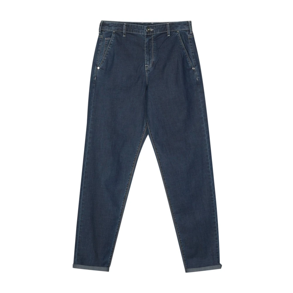 Emporio Armani Straight Jeans Blue Dames