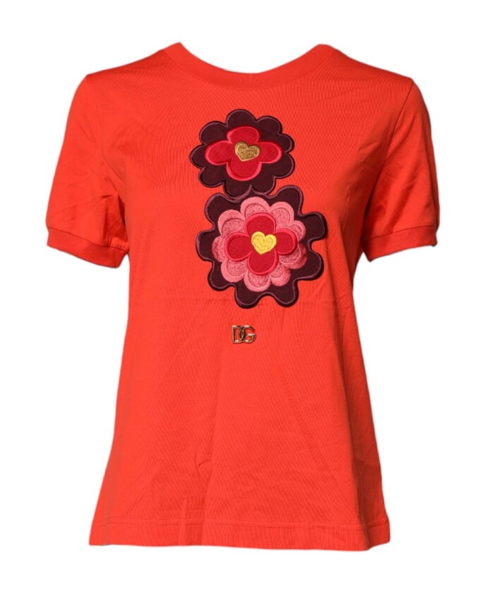 rod-blommig-broderad-bomull-t-shirt