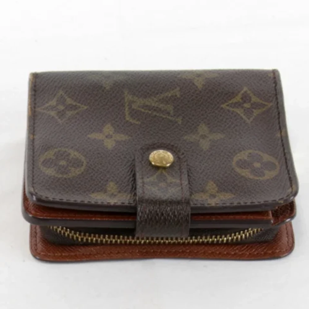 Louis Vuitton Vintage Pre-owned Canvas wallets Brown Dames
