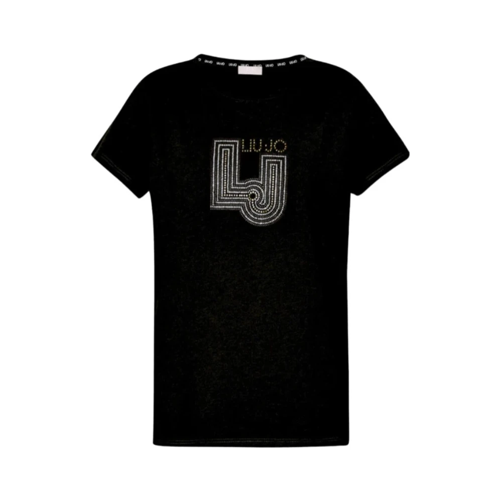 Liu Jo Klassiek T-shirt Black Dames
