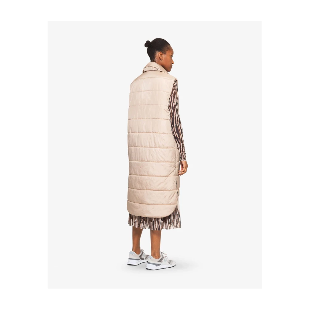 BAUM UND PFERDGARTEN Gewatteerd Taupe Vest Beige Dames