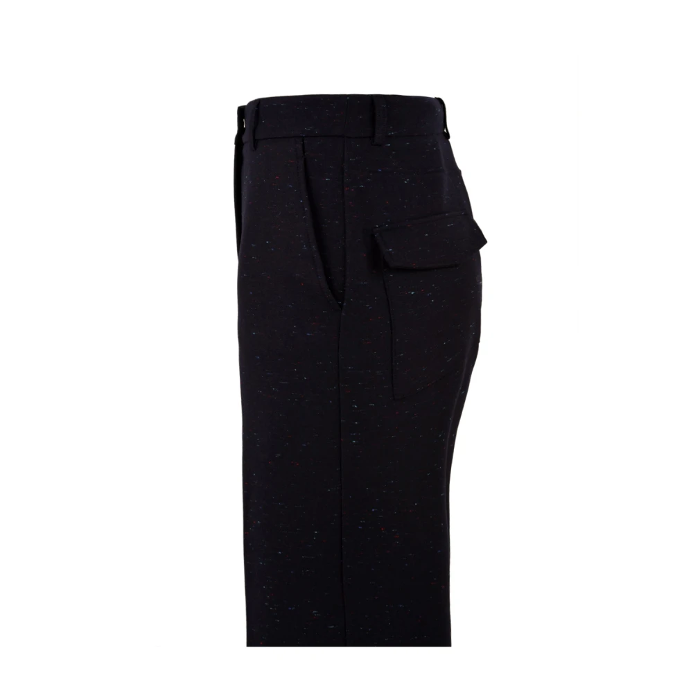 Beatrice .b Blauwe Broek met Native Patroon Blue Dames