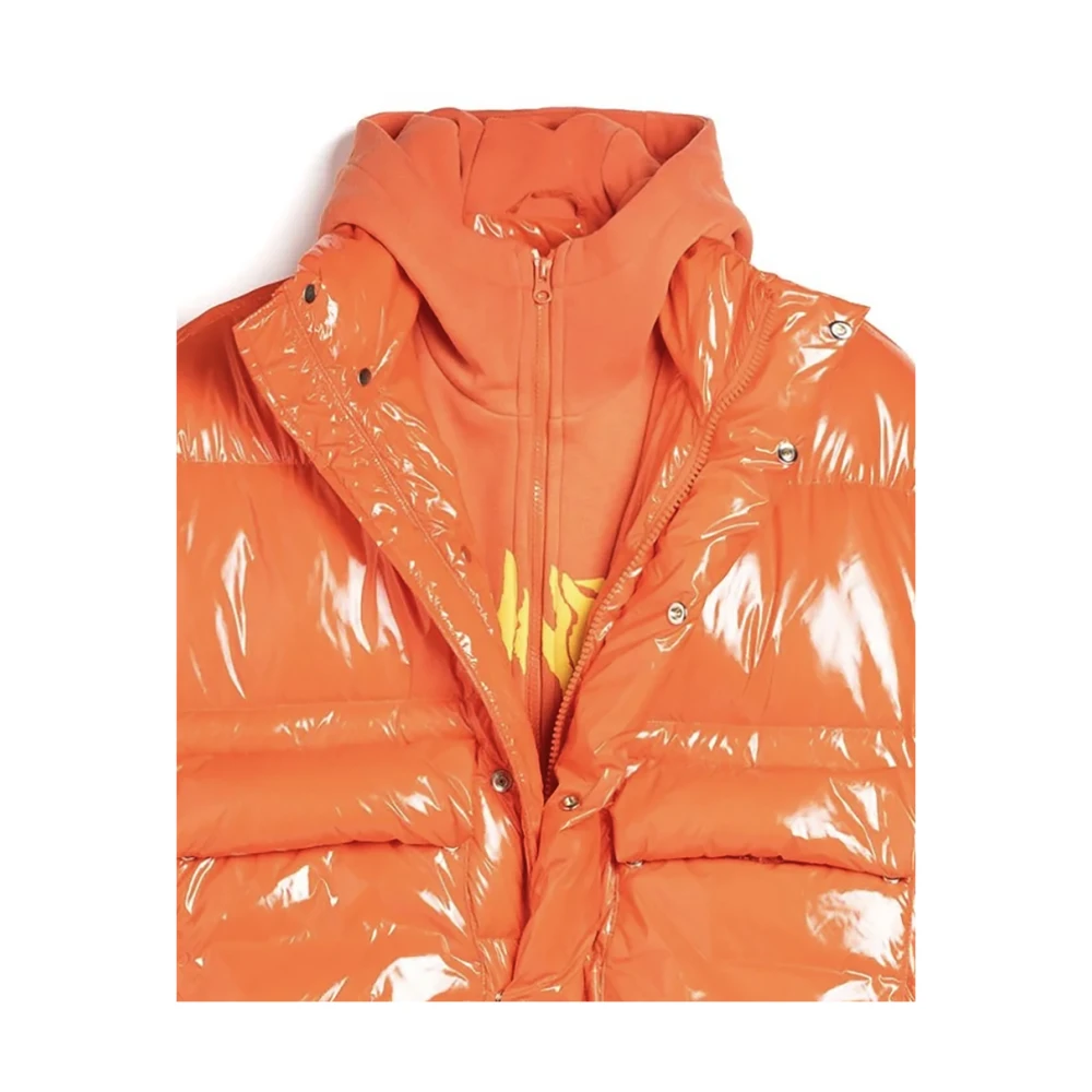 Acupuncture Oranje Reflex Heren Donsjack Orange Heren