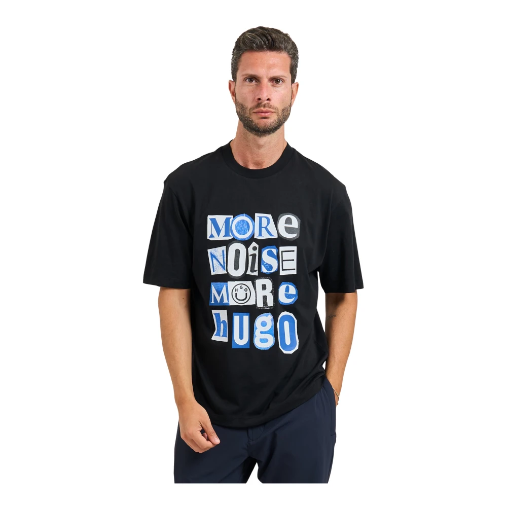 Hugo - Tops > T-Shirts - Black - Hugo - Modalova