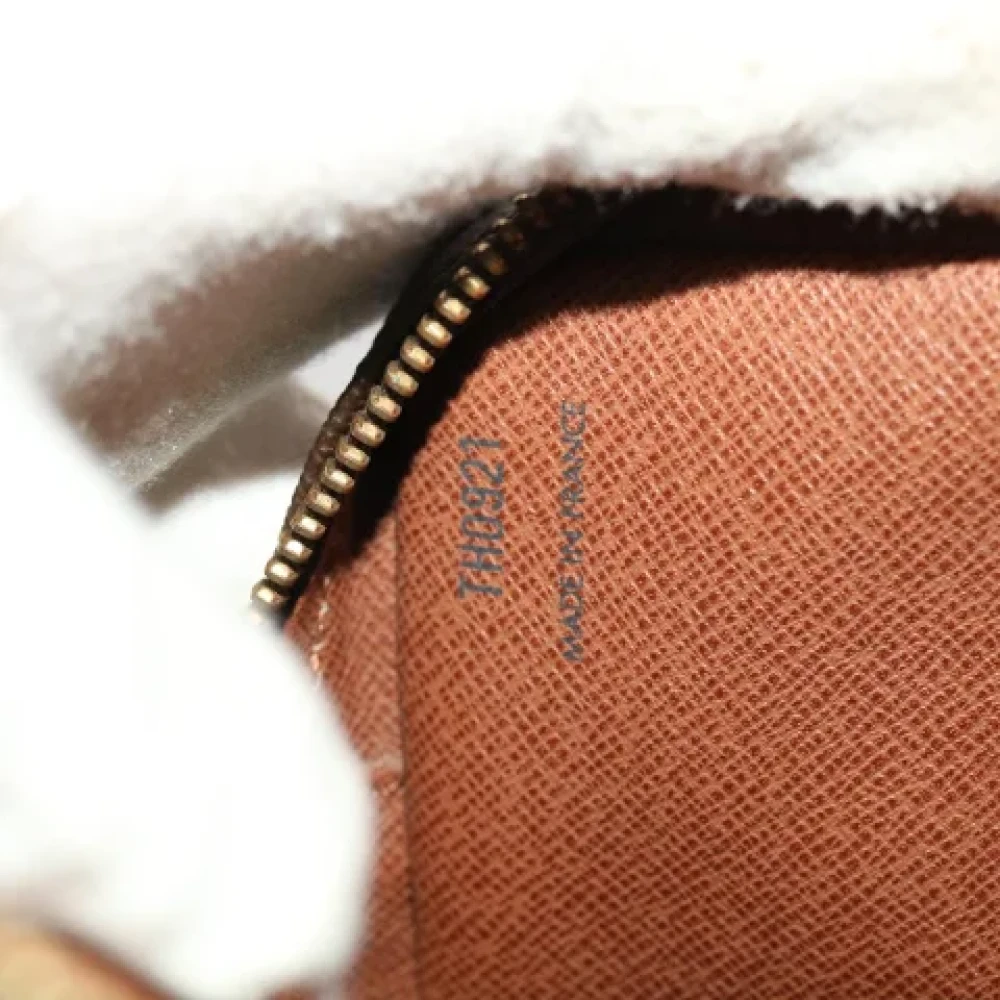 Louis Vuitton Vintage Pre-owned Canvas clutches Brown Dames