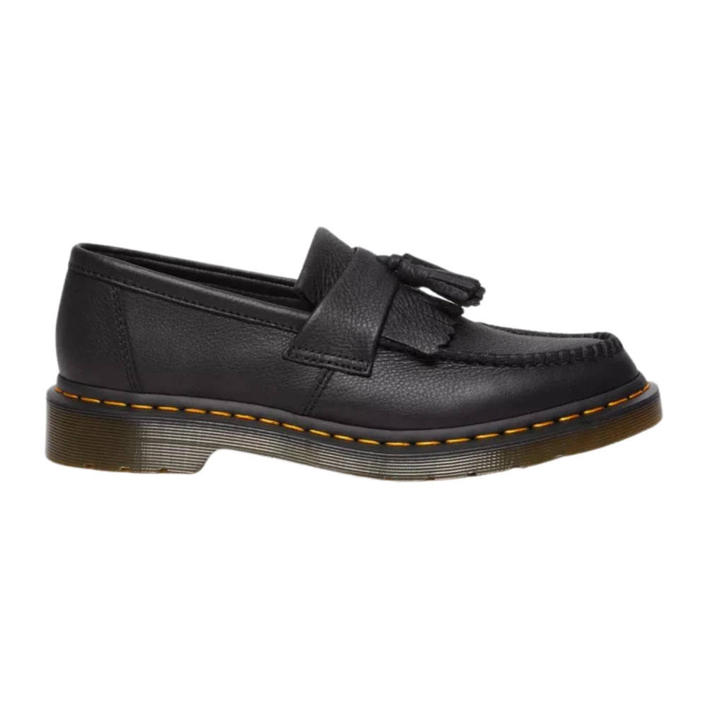 Dr. Martens Mocassini Adrian Con Nappe Pelle Virginia Scarpe Nero Donna Taglia 40 - Immagine 6