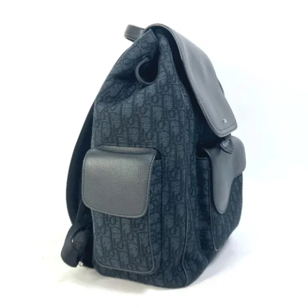 Dior Vintage Pre-owned Cotton dior-bags Blue Dames