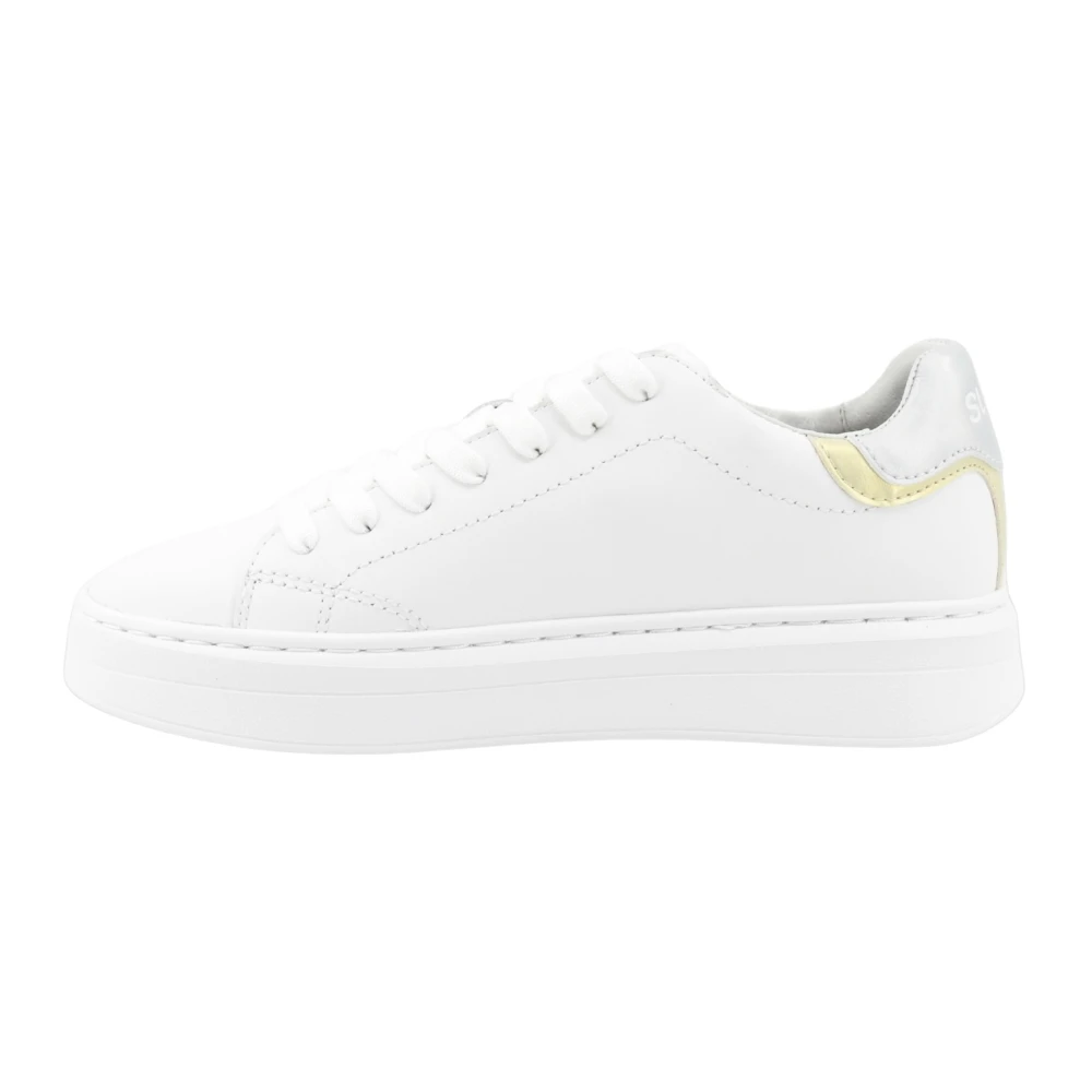 Sun68 Grace Leather Dames Schoenen Wit
