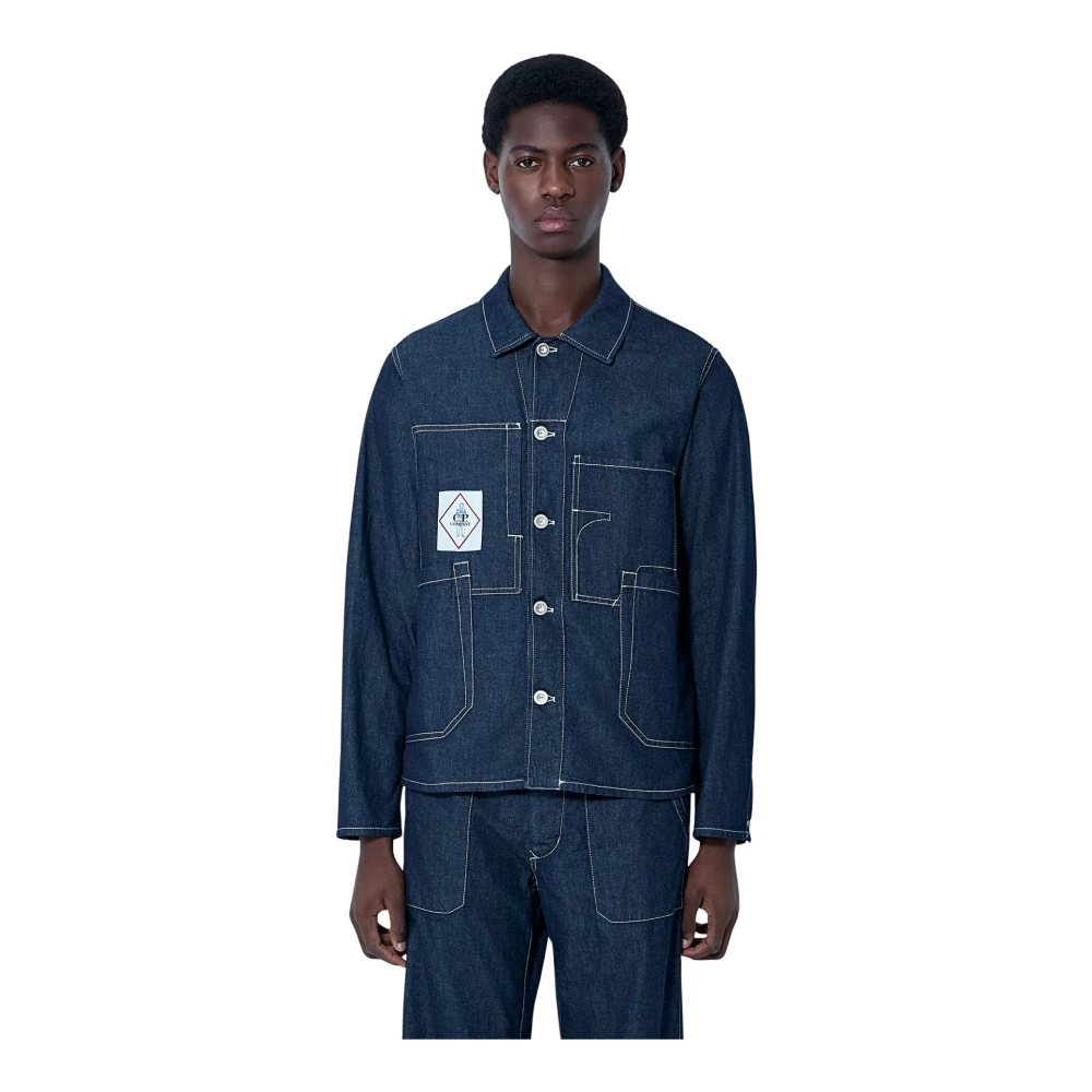 Jackets > Denim Jackets - - C.p. Company - Modalova