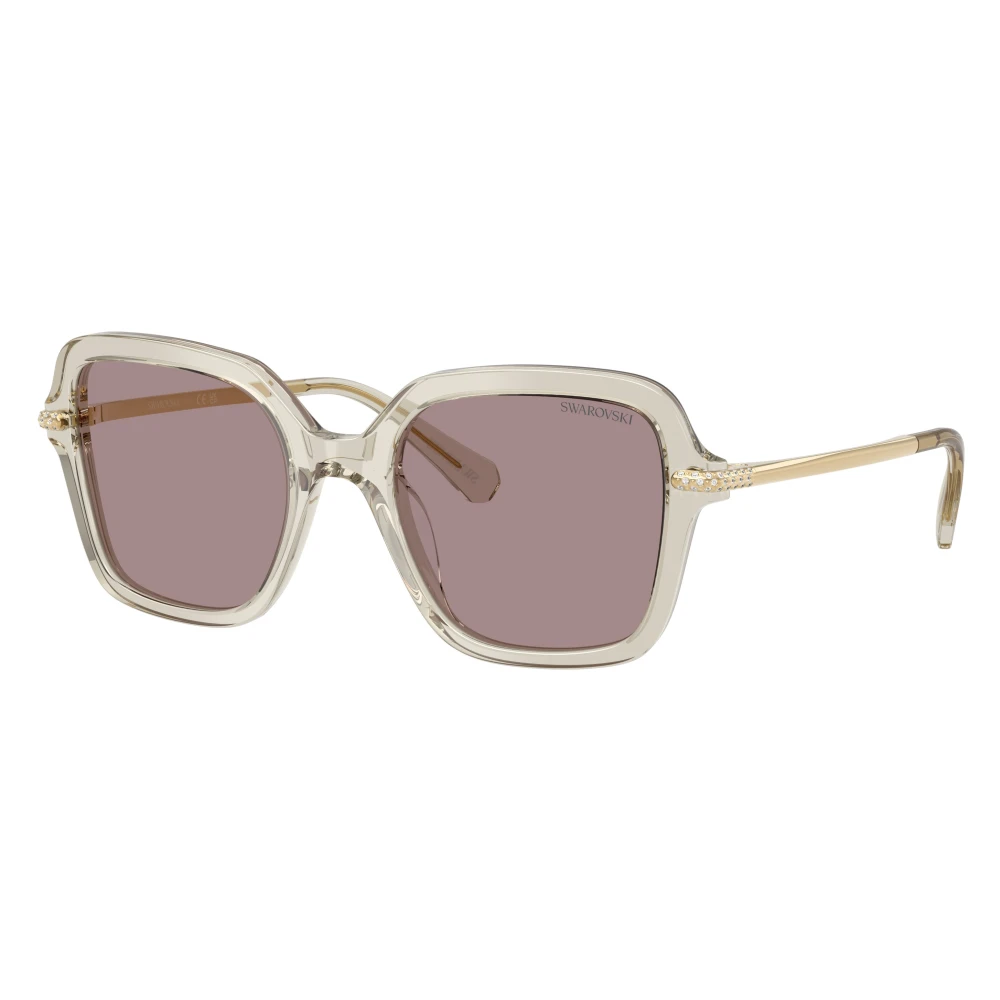 Swarovski Unisex Beige Sunglasses, 50 Mm, 0Sk6040