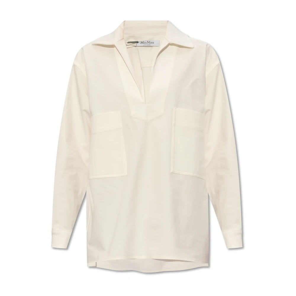 Max Mara Adorato1234 shirt White Dames