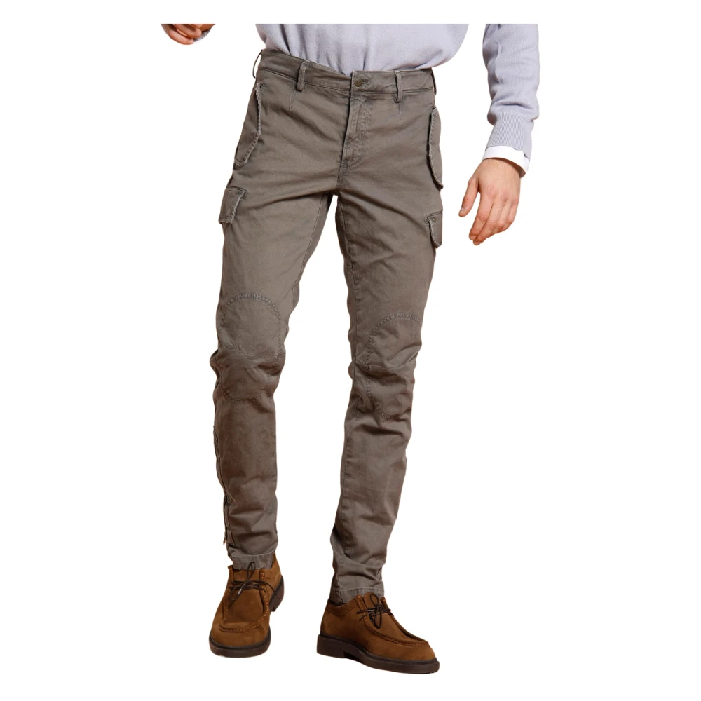 Mason's Cargo Broek Bolivia Regular Fit Groen Green Heren