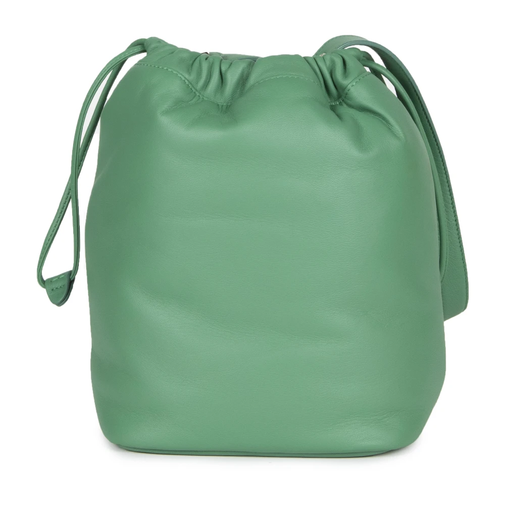 Douuod Woman Groene Bucket Bag met Verstelbare Band Green Dames