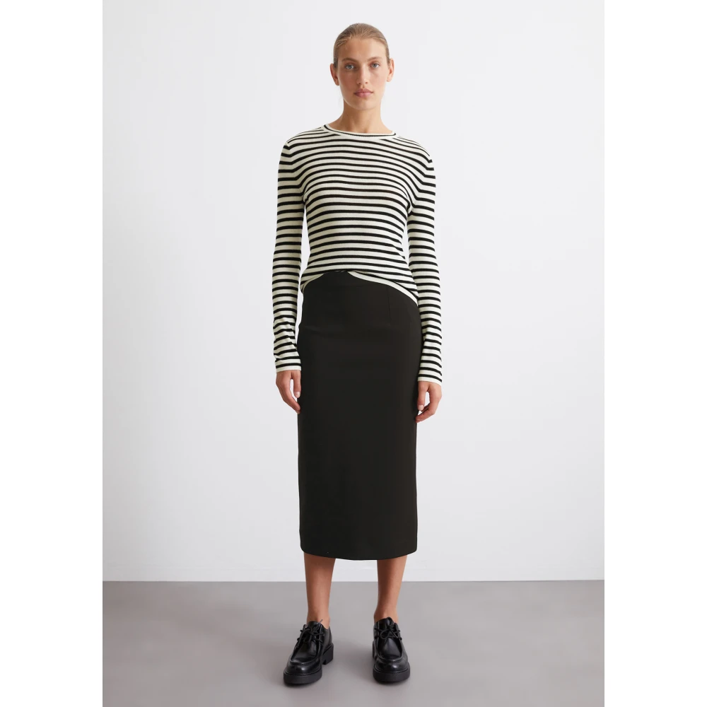 Marc O'Polo Jersey rok normaal Black Dames