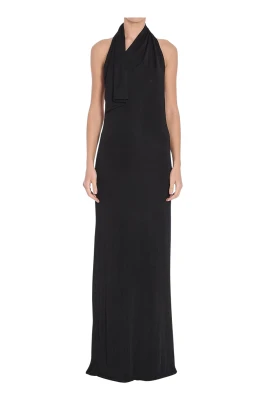 Halter Neck Maxi Klänning