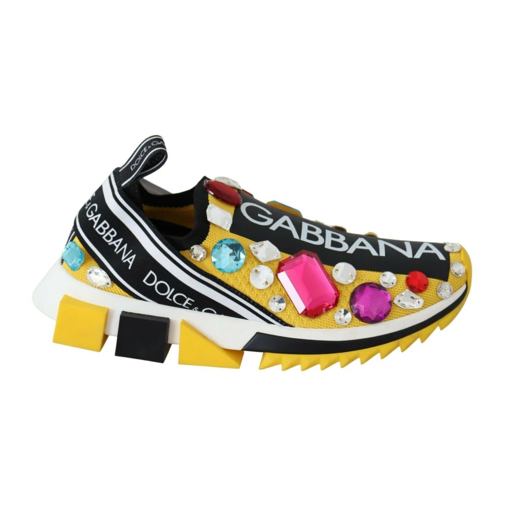 Dolce & Gabbana Women's Multicolor Sneakers, 3 Uk, Sorrento Trainers