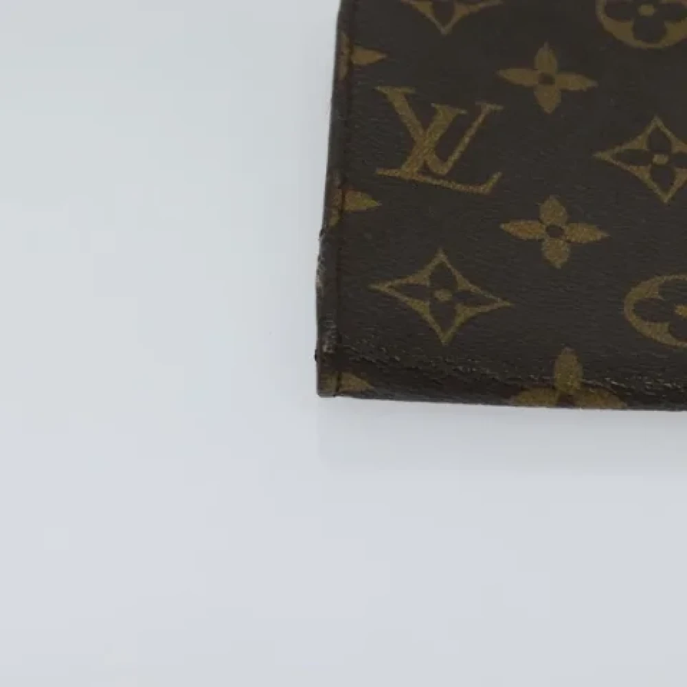 Louis Vuitton Vintage Pre-owned Canvas pouches Brown Dames