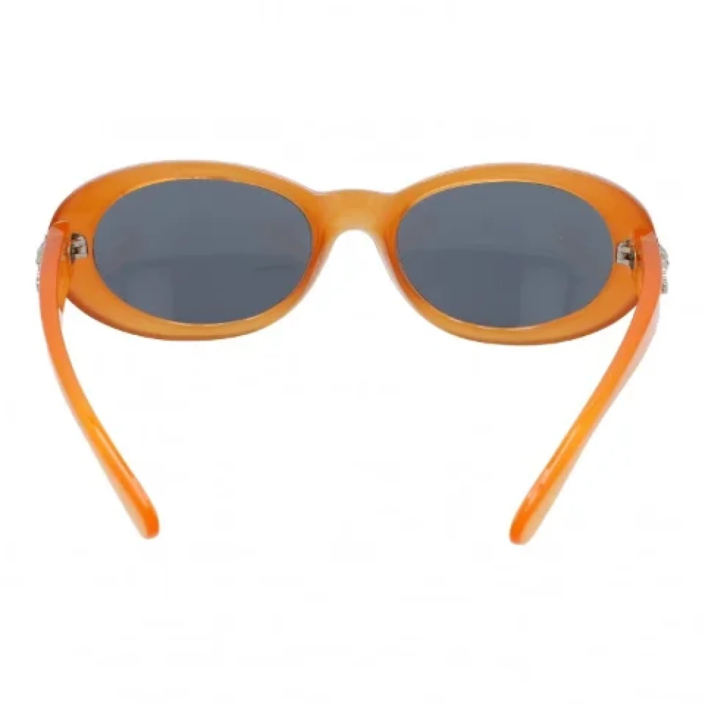 Versace Pre-owned Plastic sunglasses Brown Dames