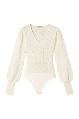 Punched Knit Stretch Viscose Body