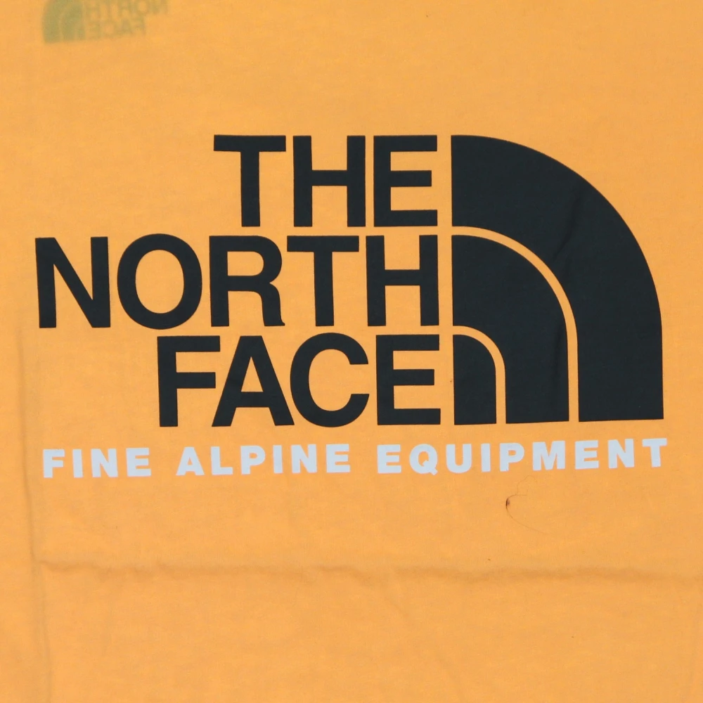 The North Face Chamois Orange Alpine Tee 2 Orange Heren