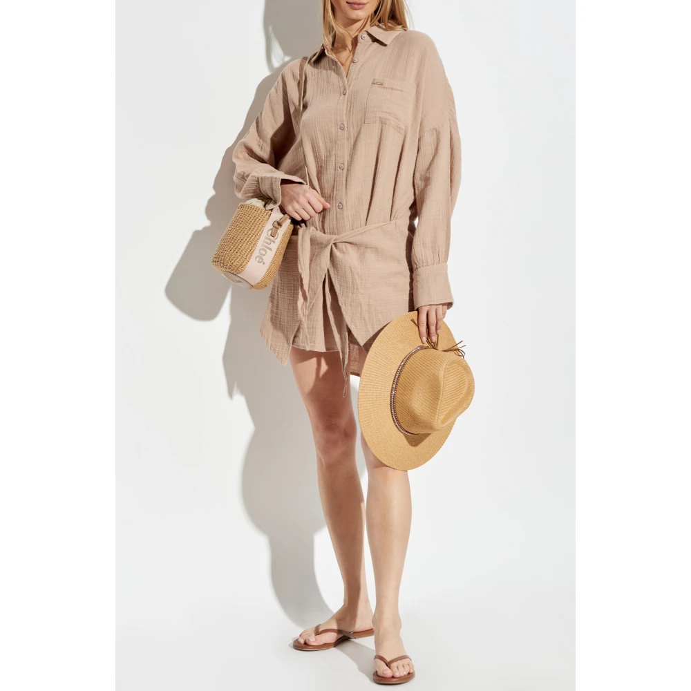 Melissa Odabash Jurk Sara Beige Dames