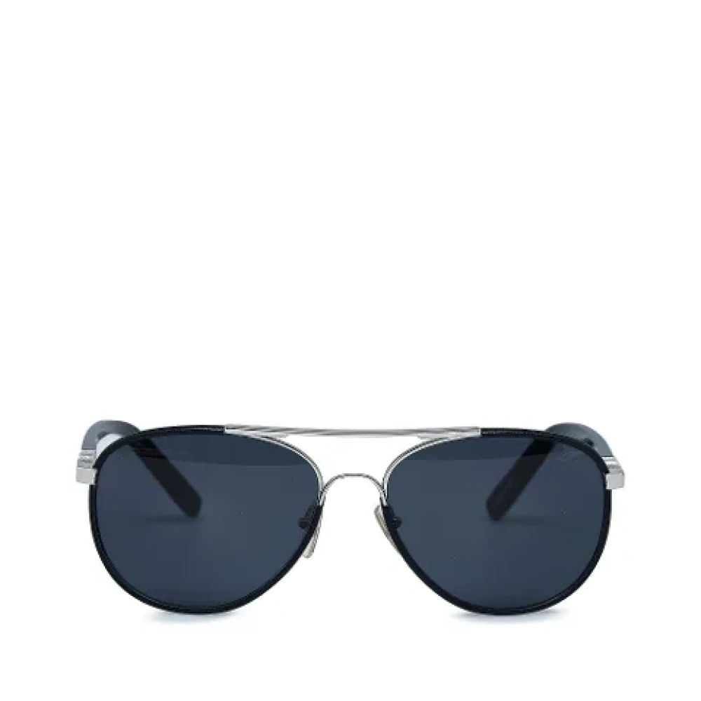 Louis Vuitton Vintage Pre-owned Plastic sunglasses Black Dames