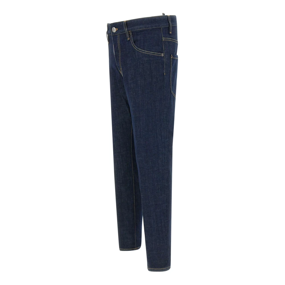 Dsquared2 Stijlvolle Denim Jeans Blue Heren