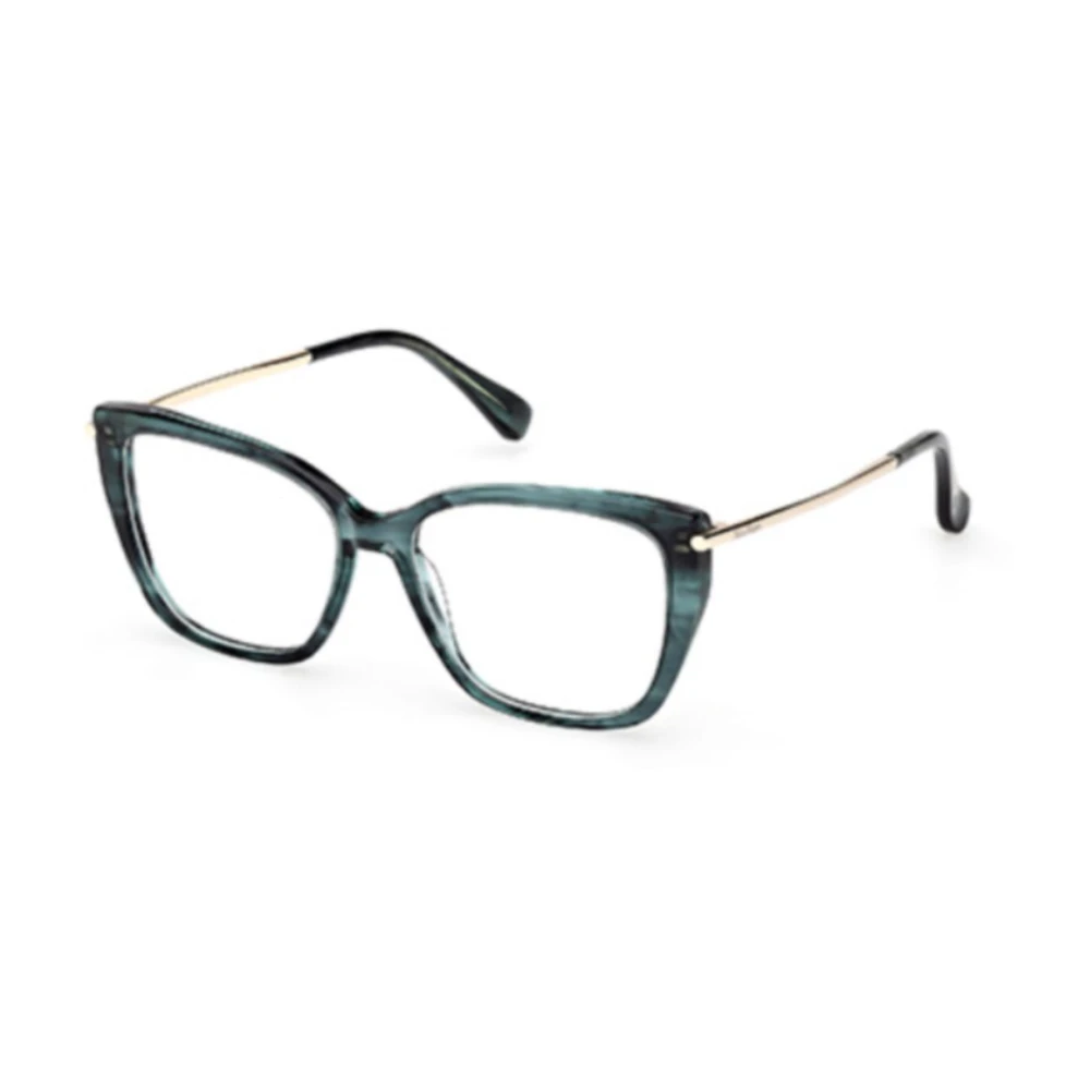 Max Mara Green Glasses, Unisex, 53 Mm, Mm5007 Optical Frame