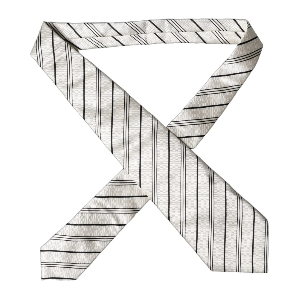 Dolce & Gabbana Ties, Female, One Size, Necktie White