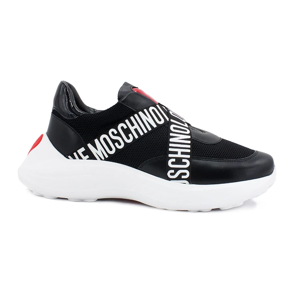Love Moschino Running60 Sneakers Dames Schoenen Zwart