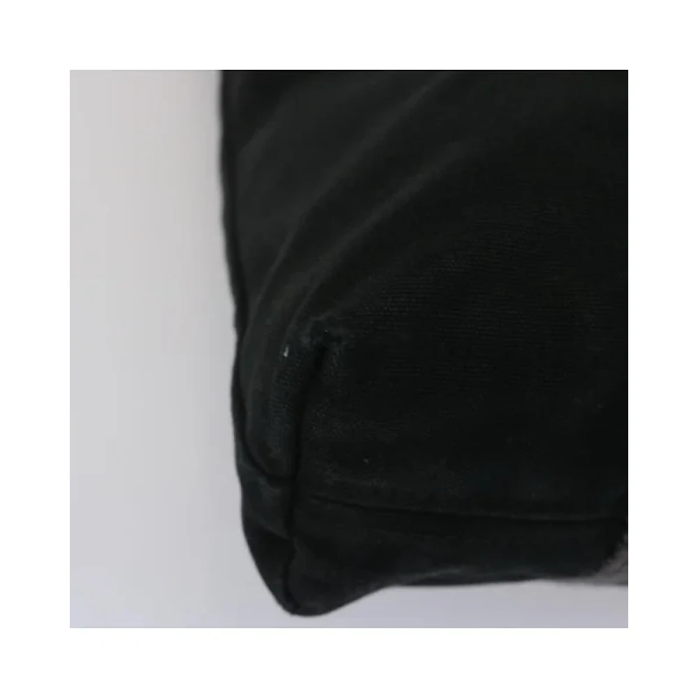 Hermès Vintage Pre-owned Cotton totes Black Dames