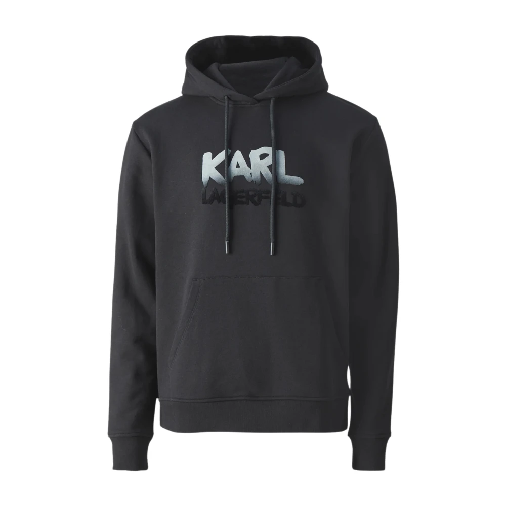 Karl Lagerfeld Punto sweat hoody 705064-544942 Black Heren
