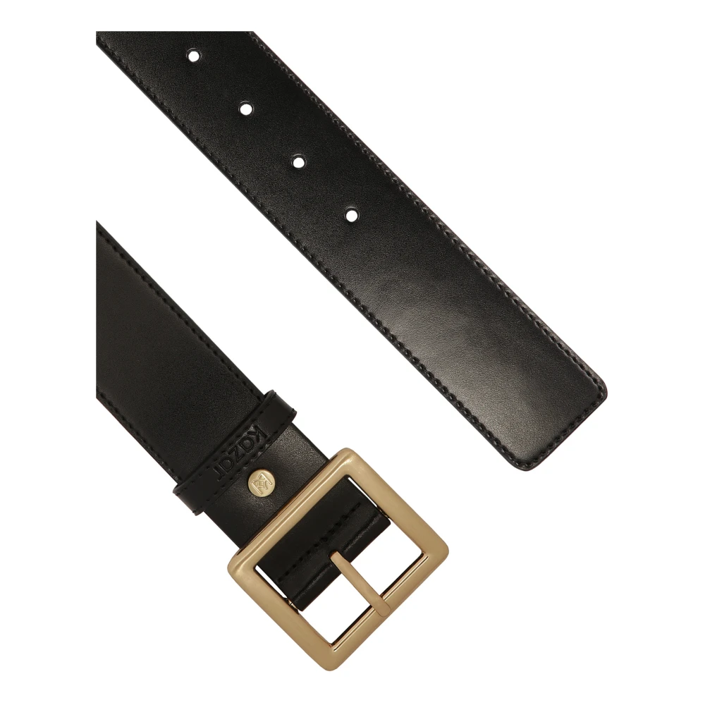 Kazar Universele zwart leren riem Black Dames