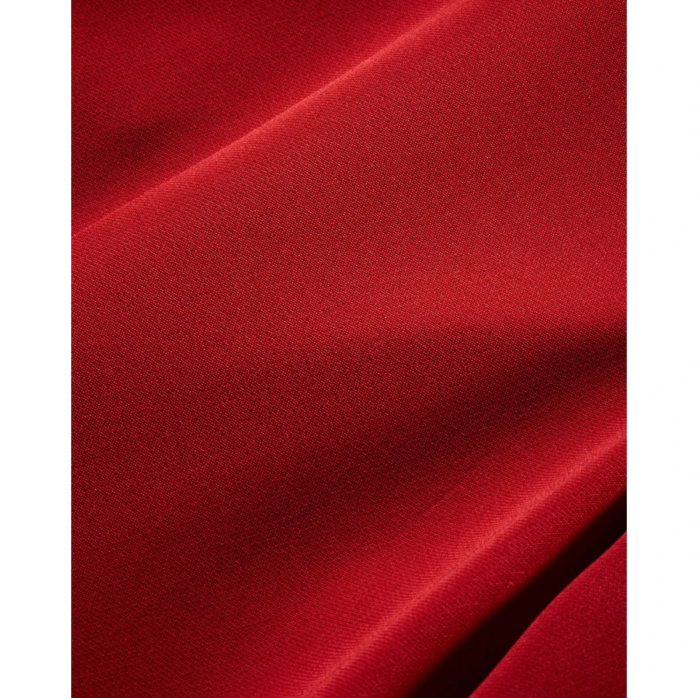 Veronica Beard Op Maat Gemaakte Lebone Broek Red Dames