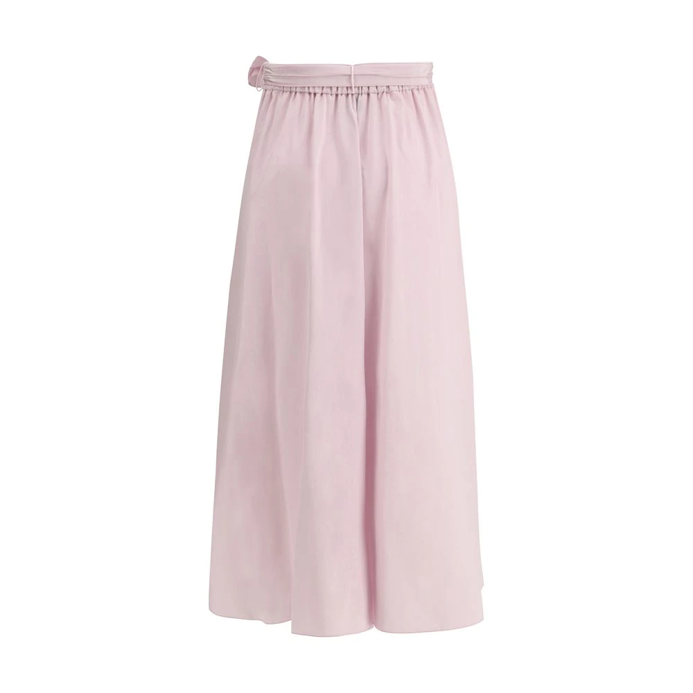 Forte Vichy Print Portemonnee Rok Pink Dames