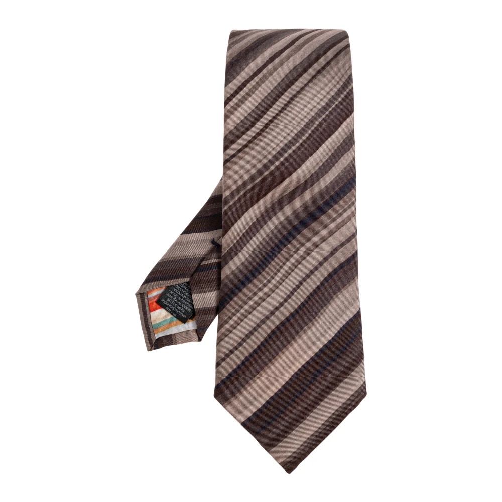 Paul Smith Uomo Marrone - Cravatta In Seta - Accessories - One Size