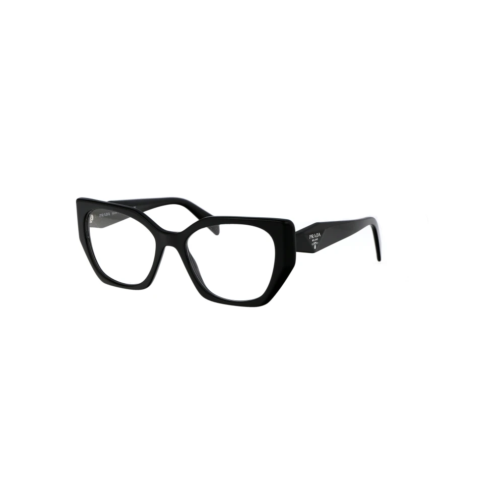 Prada Stiliga Optiska Glasögon Black, Dam