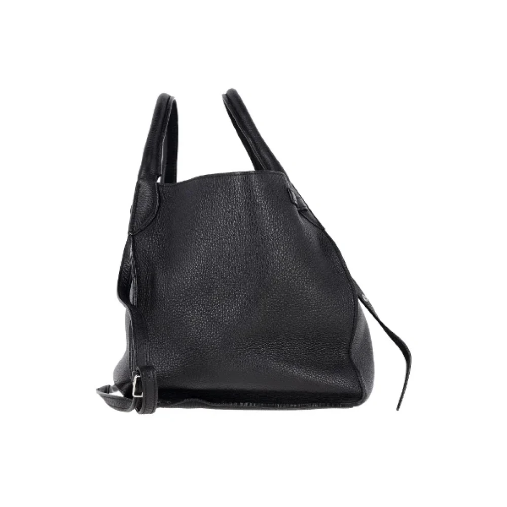 Celine Vintage Pre-owned Leather celine-bags Black Dames