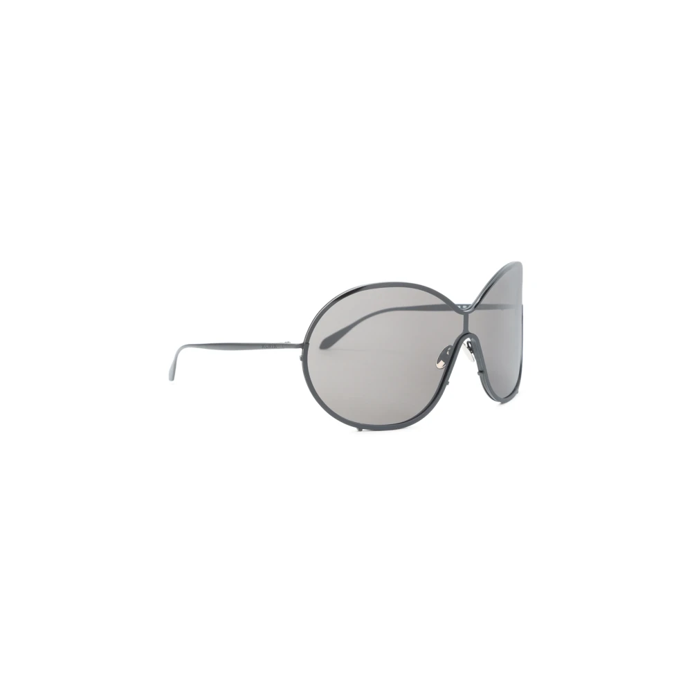Alaïa Women's Gray Sunglasses, One Size, Round Metal 93 Sunglasses
