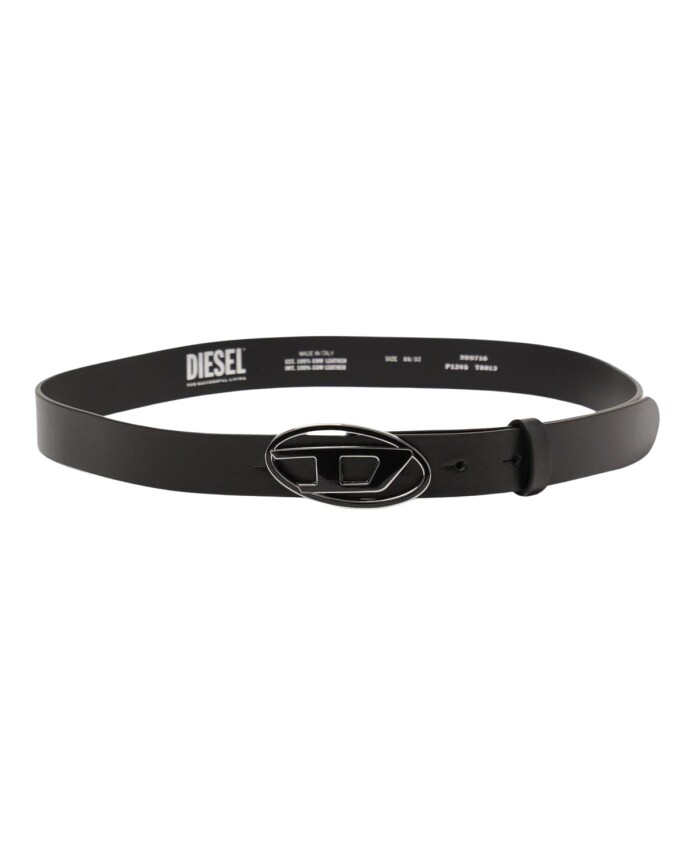 elegante-ceinture-noire-a-boucle-ovale