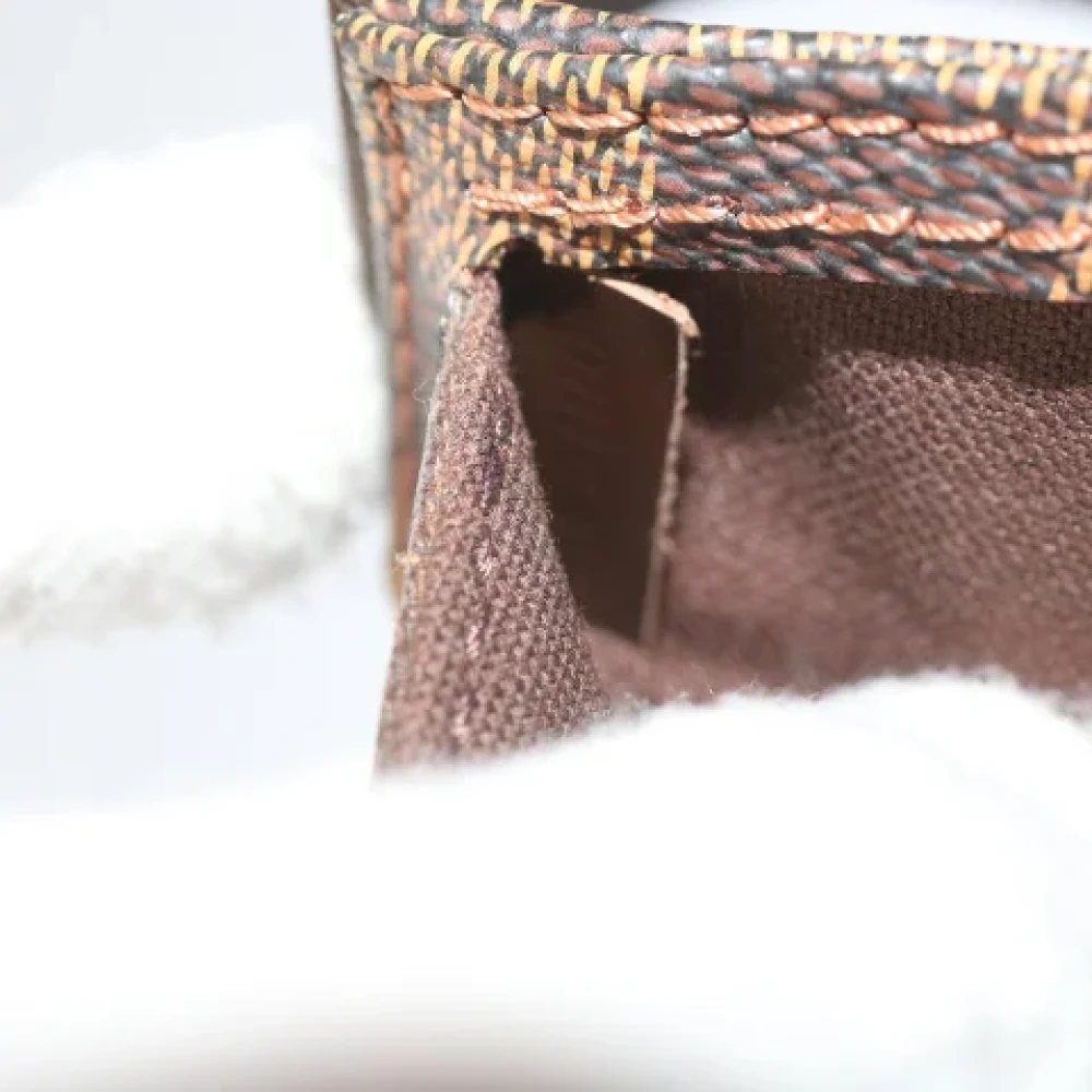Louis Vuitton Vintage Pre-owned Canvas shoulder-bags Brown Dames