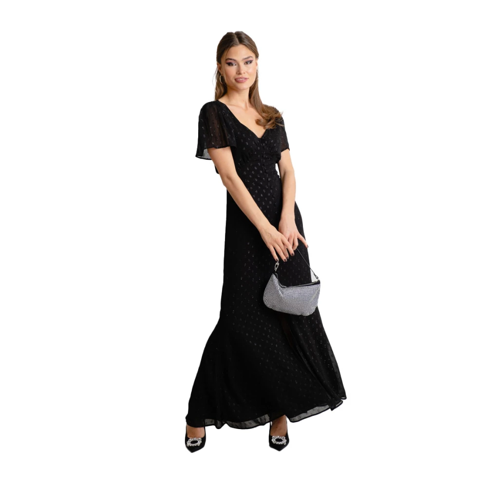 DRY Lake Stijlvolle Zomerjurk Black Dames