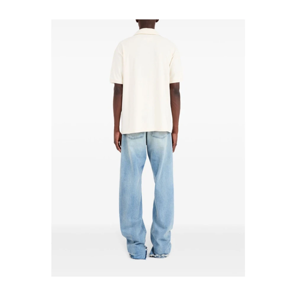 Maison Margiela Beige T-shirts en Polos Beige Heren