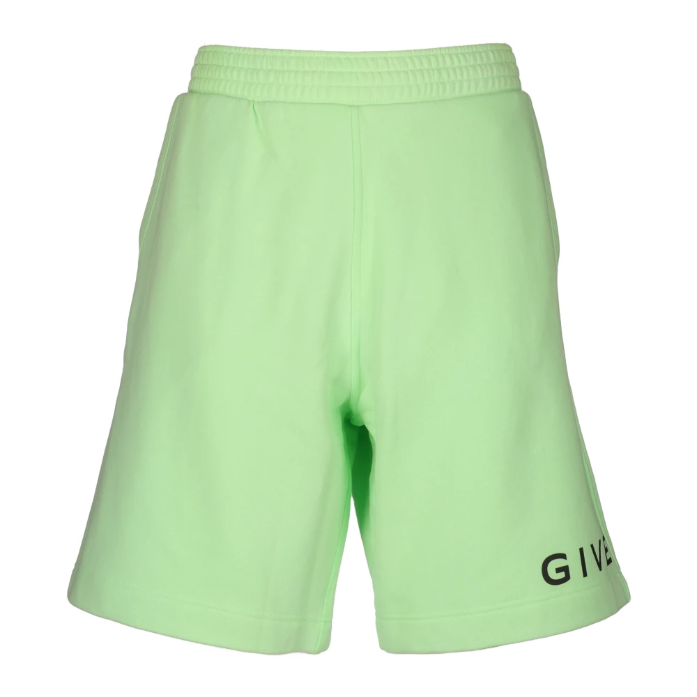 Givenchy Fluorescerende Groene Bermuda Shorts Green Heren