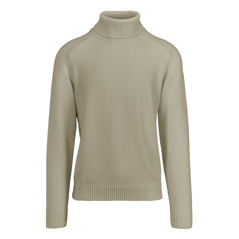 Bomboogie Men's Beige Turtlenecks, Xl, Smooth-Knit Jumper With High Collar