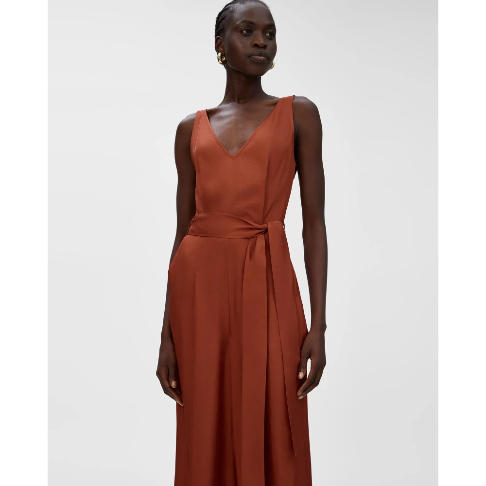 IVY OAK Patricia Jumpsuit Red Dames