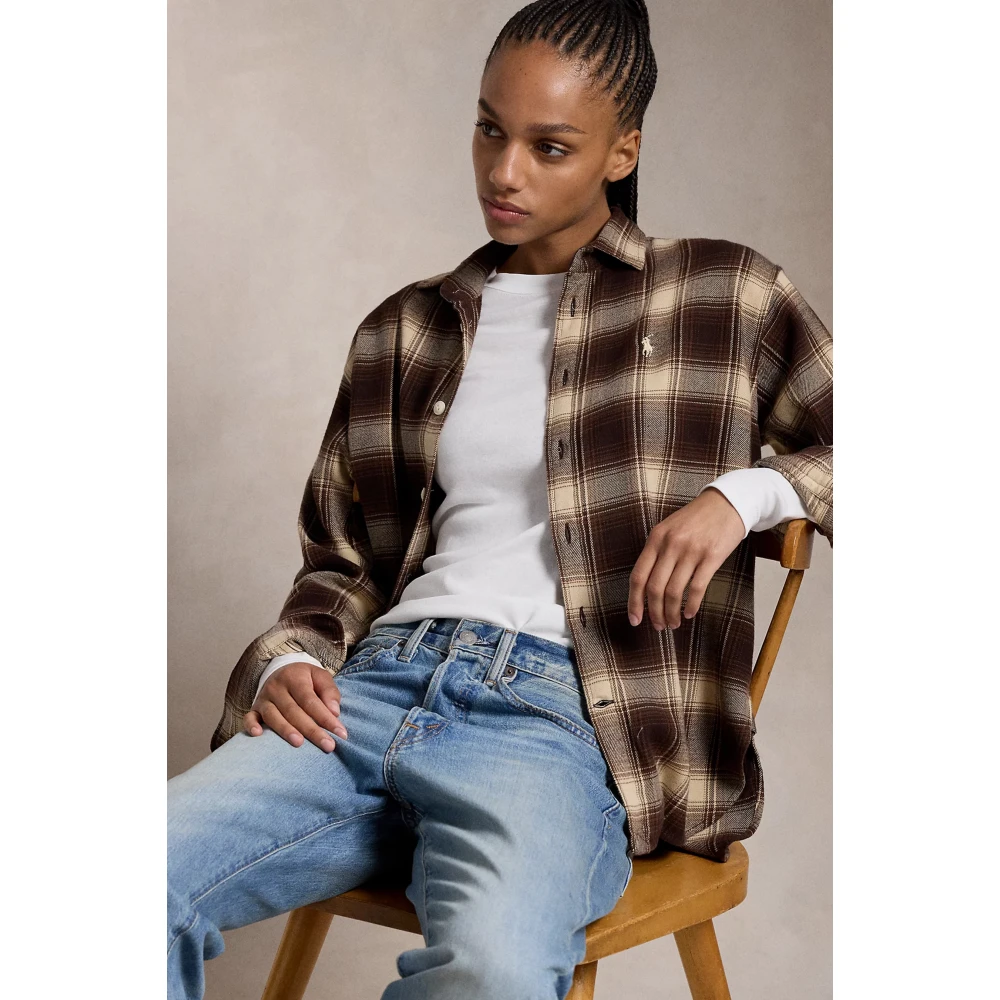 Ralph Lauren blouses 211923863012 Brown Dames