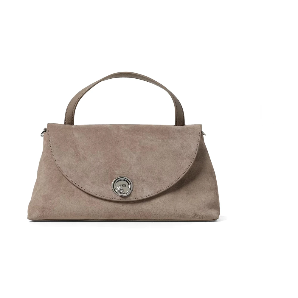 COCCINELLE handbag Nikla Suede Bim Handbag Warm Taupe - Image 2