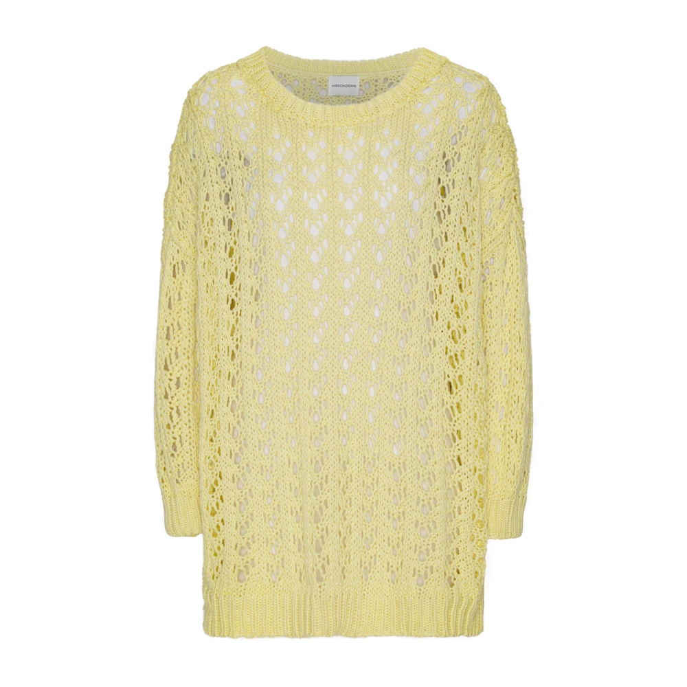 Knitwear > Long Knitwear - - Americandreams - Modalova